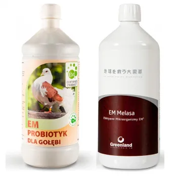 Zestaw EM Melasa 1l + EM Probiotyk 1l